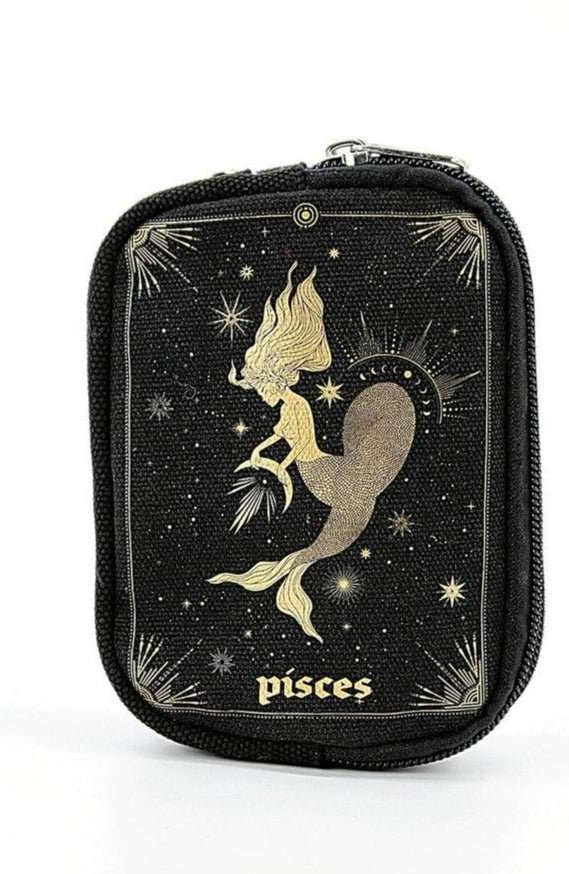 Shop Comeco INC Zodiac Sign Wristlet Purse Purse for women – premium loungewear and festival fashion at Spoiled Brat
