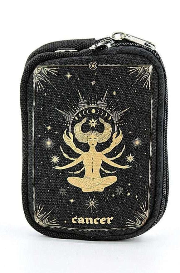 Shop Comeco INC Zodiac Sign Wristlet Purse Purse for women – premium loungewear and festival fashion at Spoiled Brat