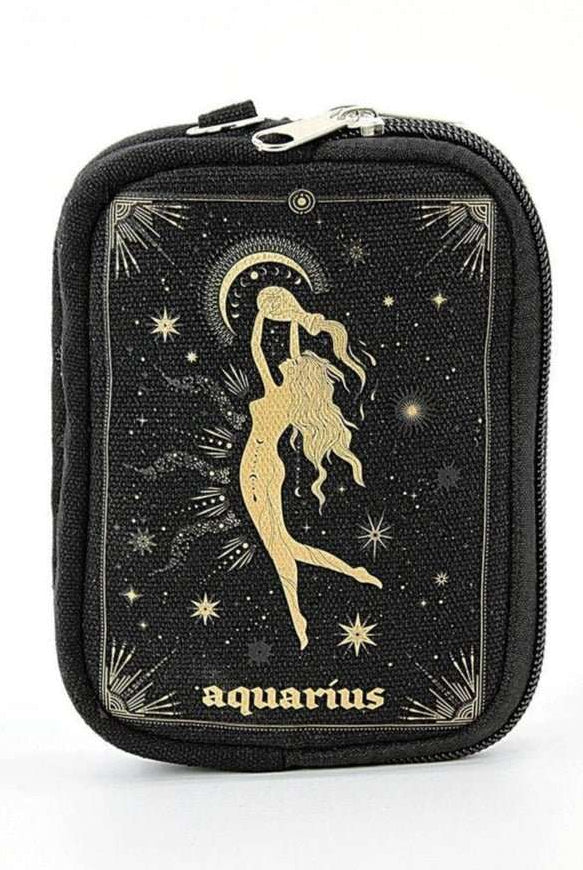 Shop Comeco INC Zodiac Sign Wristlet Purse Purse for women – premium loungewear and festival fashion at Spoiled Brat
