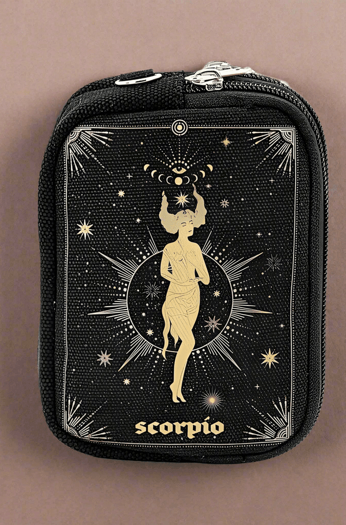 Shop Comeco INC Zodiac Sign Wristlet Purse Purse for women – premium loungewear and festival fashion at Spoiled Brat