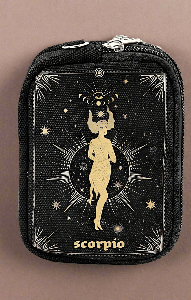 Shop Comeco INC Zodiac Sign Wristlet Purse Purse for women – premium loungewear and festival fashion at Spoiled Brat