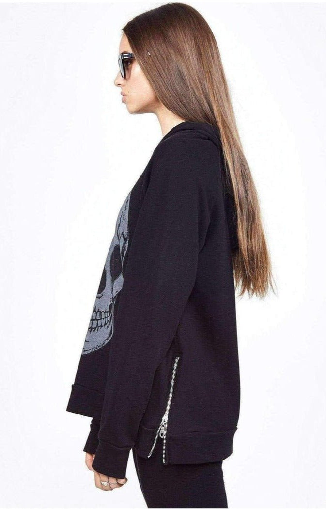 Lauren Moshi Corbin Heart Eye Skull Pullover Pullover by Lauren Moshi as seen on celebrities