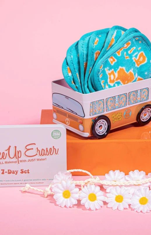 Makeup Eraser Good Vibes 7-Day Set Beauty Product by Makeup Eraser as seen on celebrities