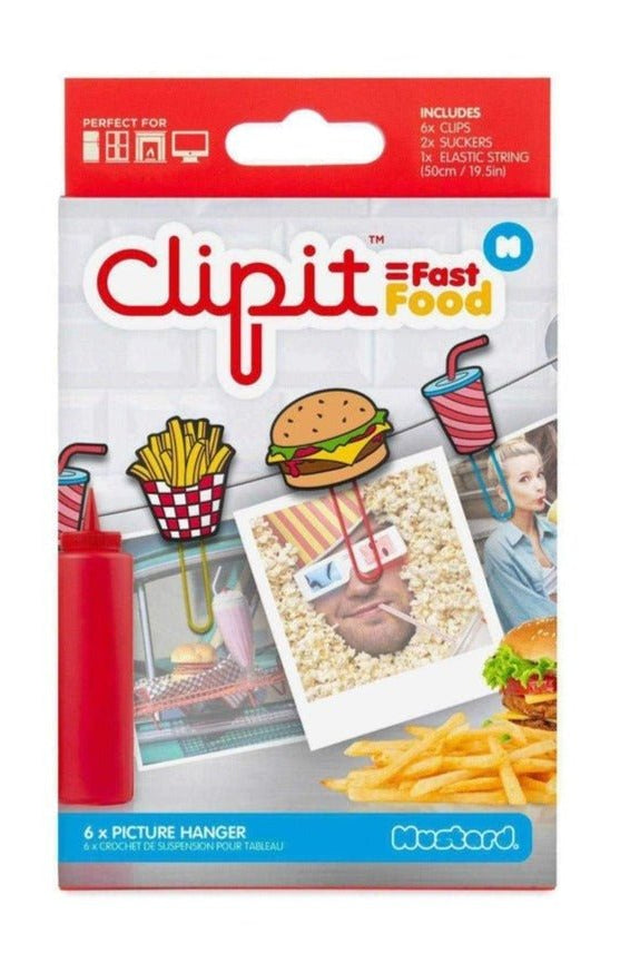 Mustard ClipIt Fast Food Photo Hangers Photo Hangers by Mustard as seen on celebrities