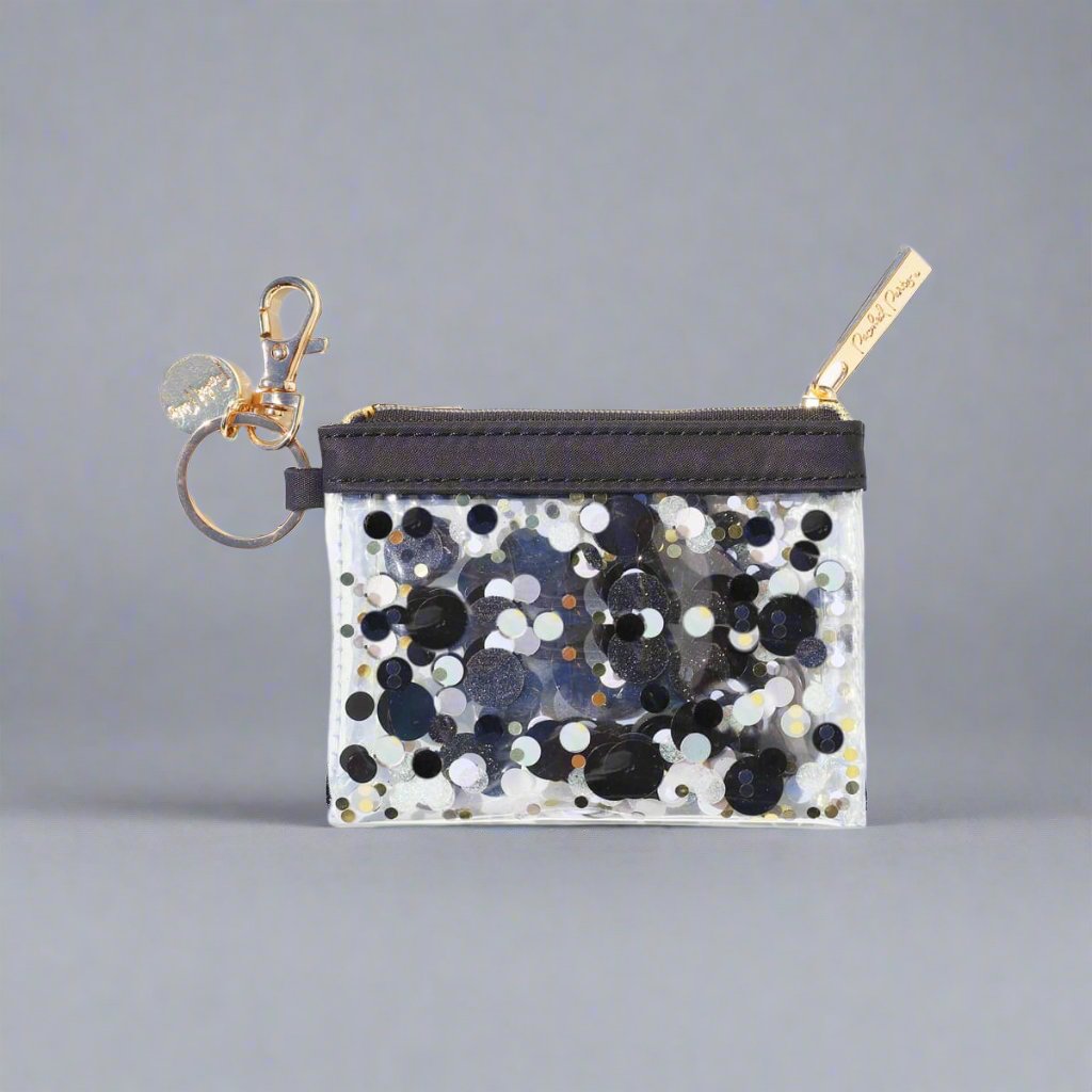 Packed Party Spirit Squad Blackout Black Keychain Purse Purse by Packed Party as seen on celebrities