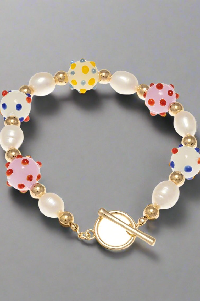 Sofia Richie x 8 Other Reasons Glass Bead Charm Bracelet Bracelet by 8 Other Reasons as seen on celebrities