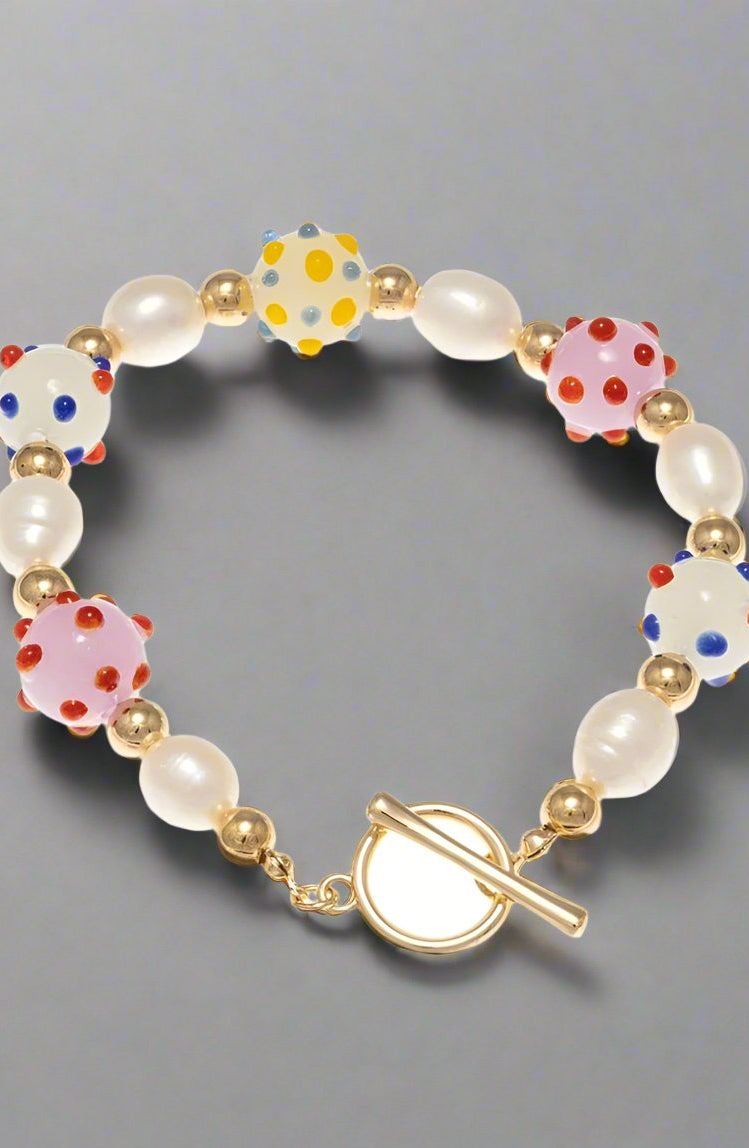 Sofia Richie x 8 Other Reasons Glass Bead Charm Bracelet Bracelet by 8 Other Reasons as seen on celebrities