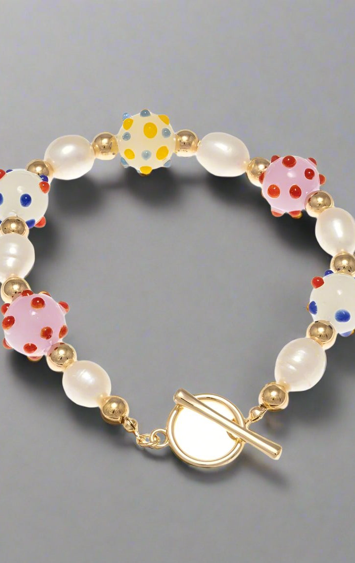 Sofia Richie x 8 Other Reasons Glass Bead Charm Bracelet Bracelet by 8 Other Reasons as seen on celebrities