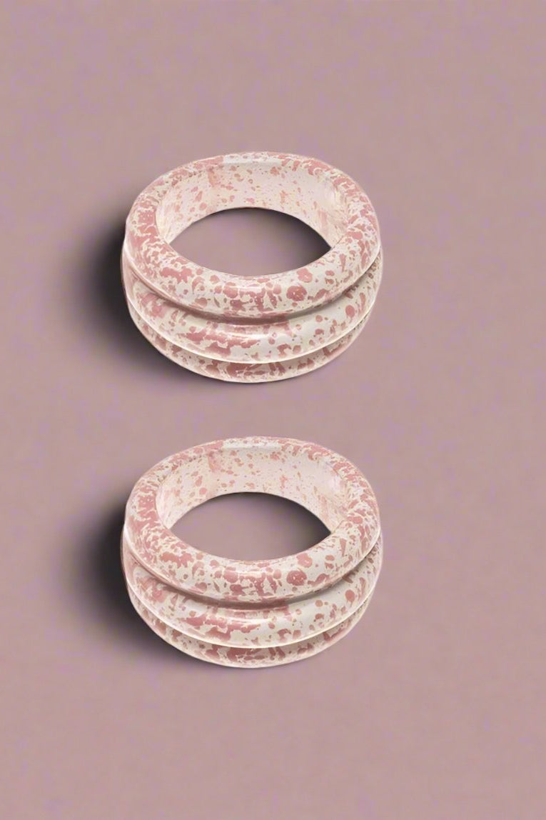 Sofia Richie x 8 Other Reasons Pink Ring Set Ring by 8 Other Reasons as seen on celebrities