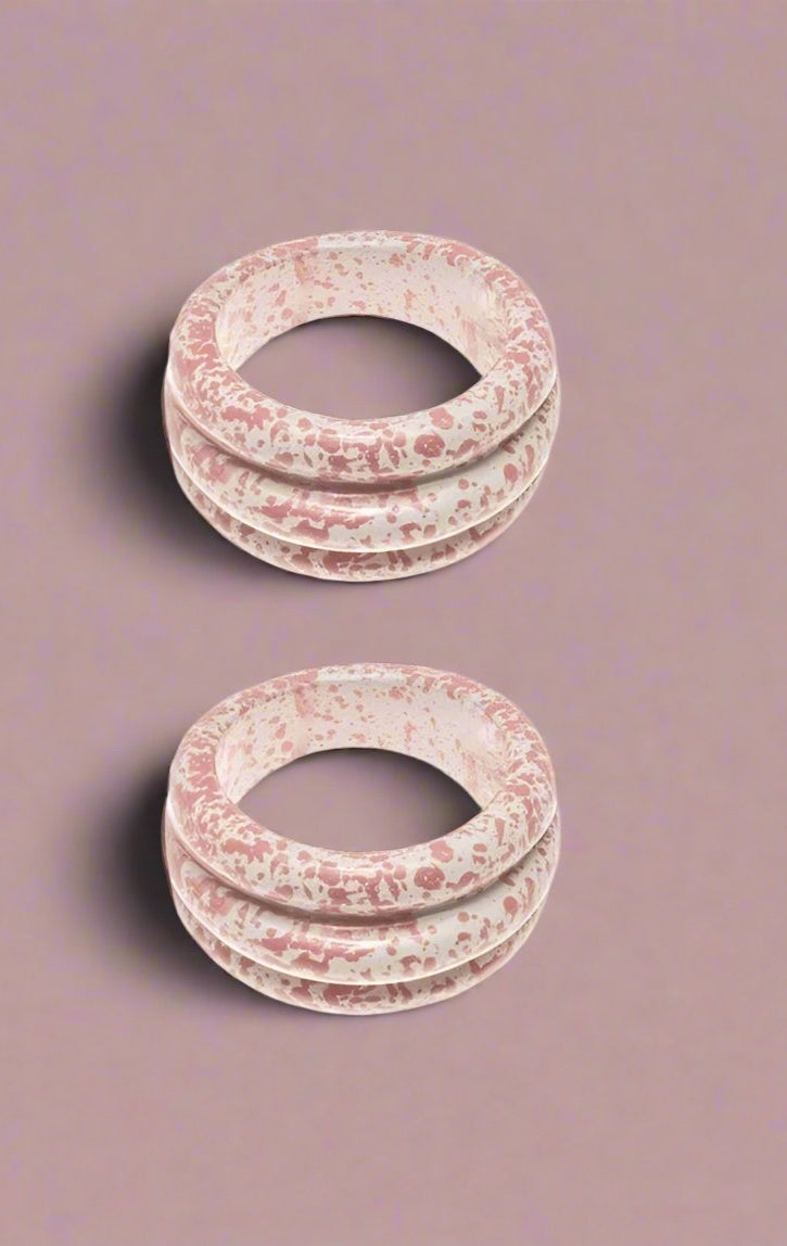 Sofia Richie x 8 Other Reasons Pink Ring Set Ring by 8 Other Reasons as seen on celebrities