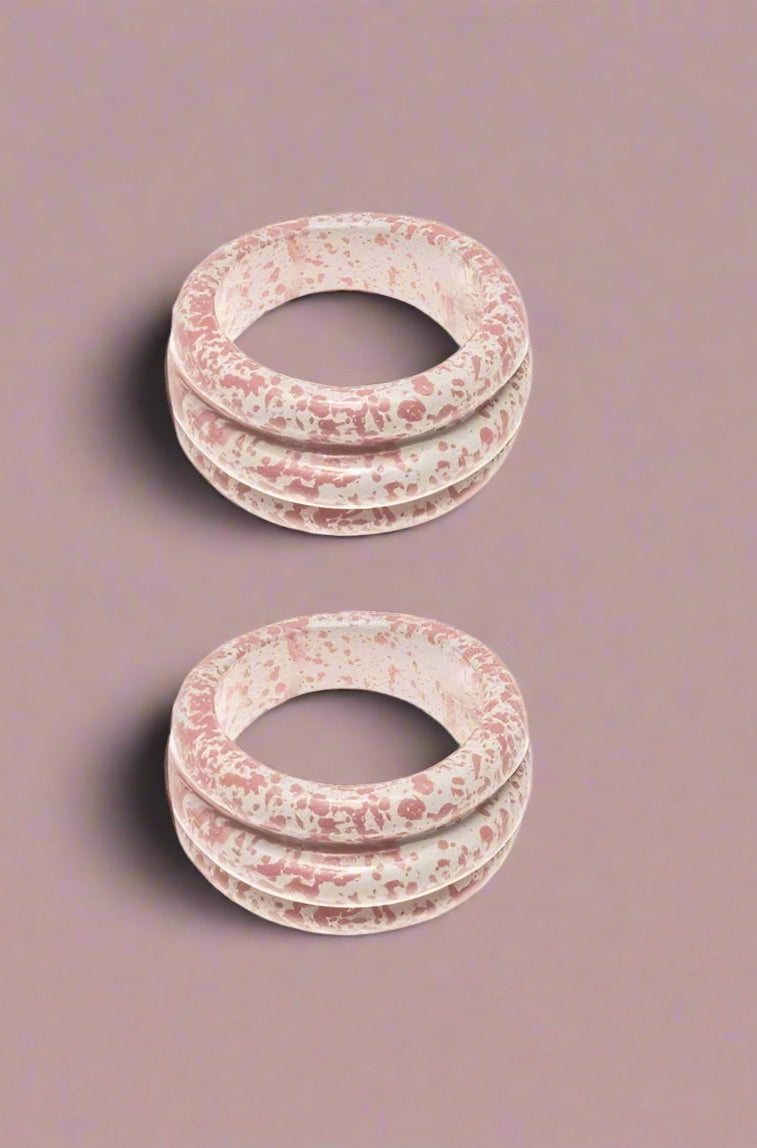 Sofia Richie x 8 Other Reasons Pink Ring Set Ring by 8 Other Reasons as seen on celebrities