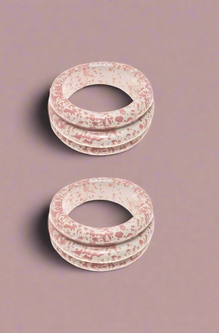 Sofia Richie x 8 Other Reasons Pink Ring Set Ring by 8 Other Reasons as seen on celebrities