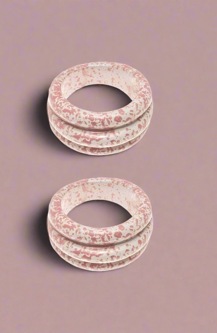 Sofia Richie x 8 Other Reasons Pink Ring Set Ring by 8 Other Reasons as seen on celebrities