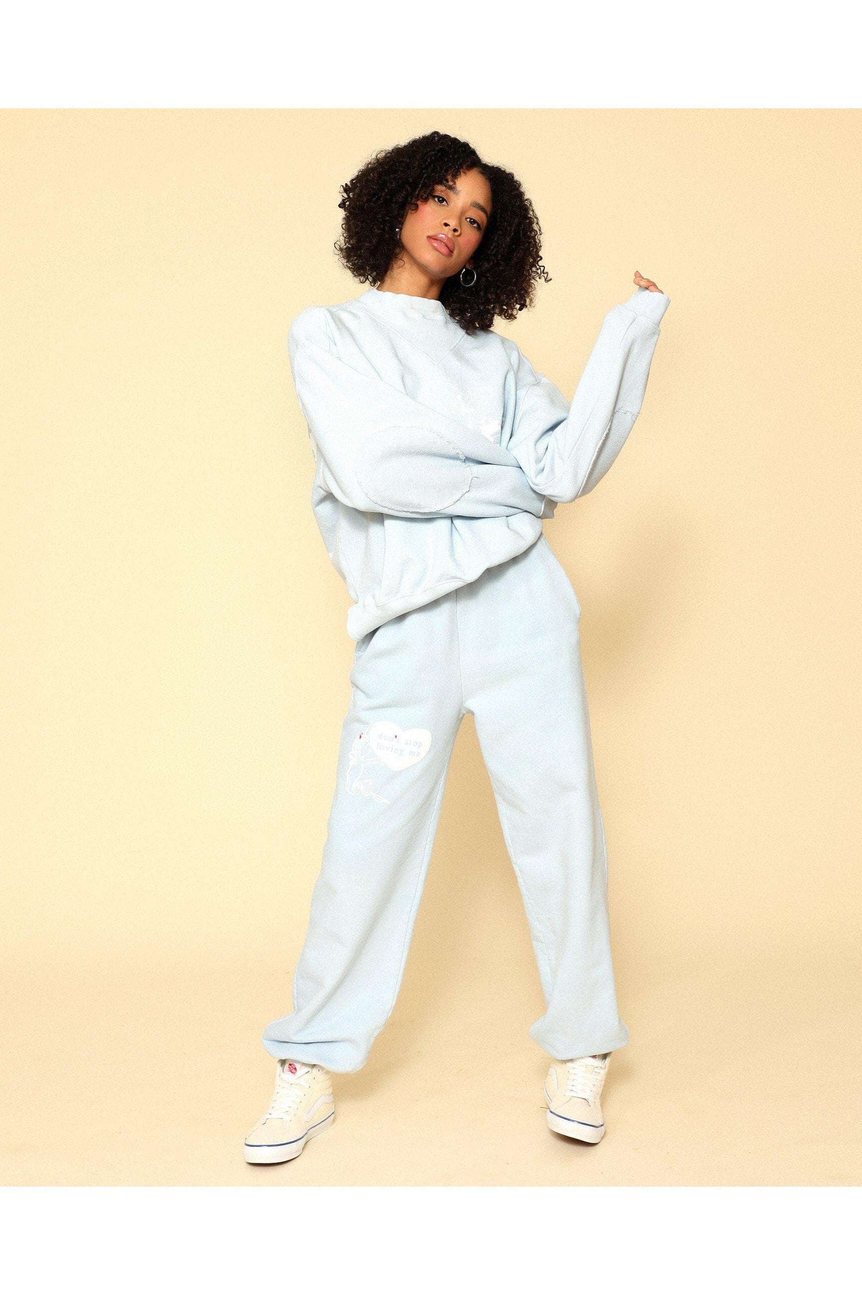 Boys Lie Dont Stop Loving Me Sweatpants Sweatpants by Boys Lie as seen on celebrities