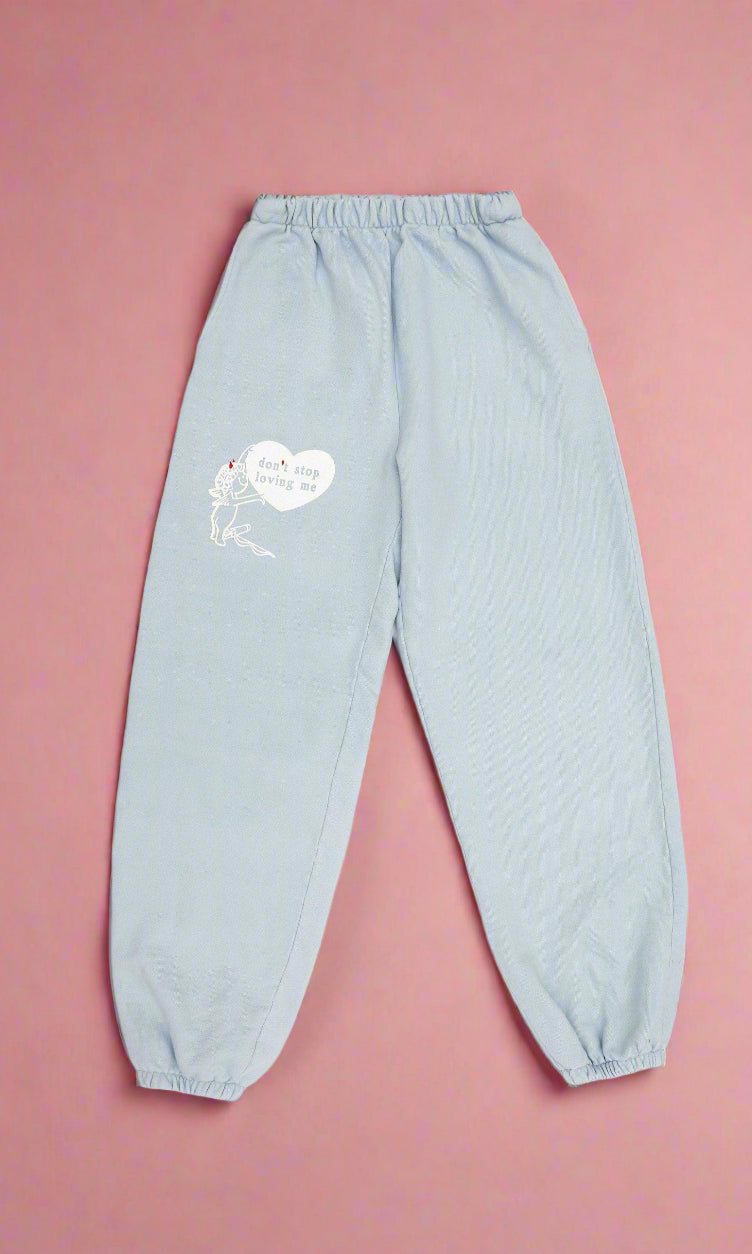 Boys Lie Dont Stop Loving Me Sweatpants Sweatpants by Boys Lie as seen on celebrities