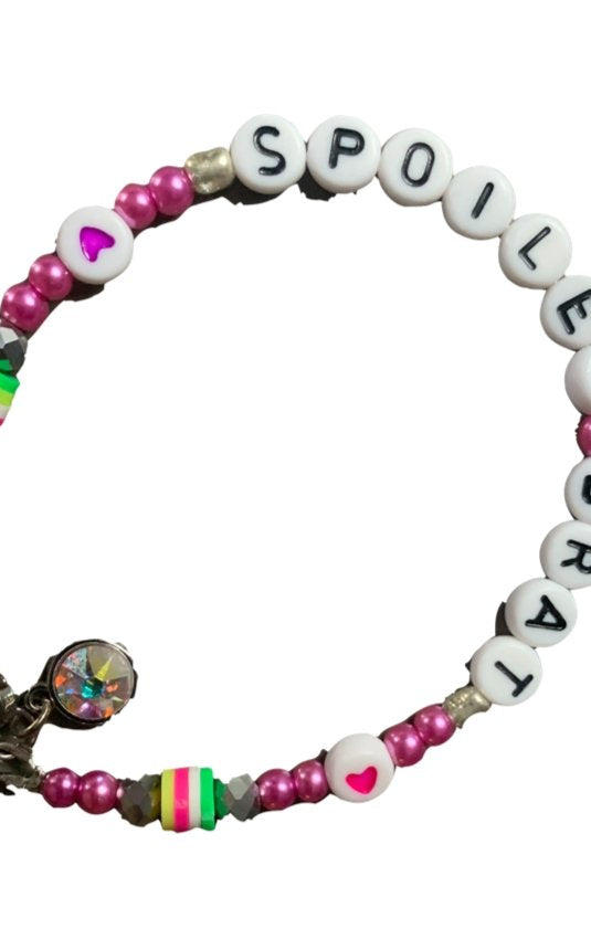 Rad & Refined Spoiled Brat Beaded Bracelet Anklet by Rad and Refined as seen on celebrities