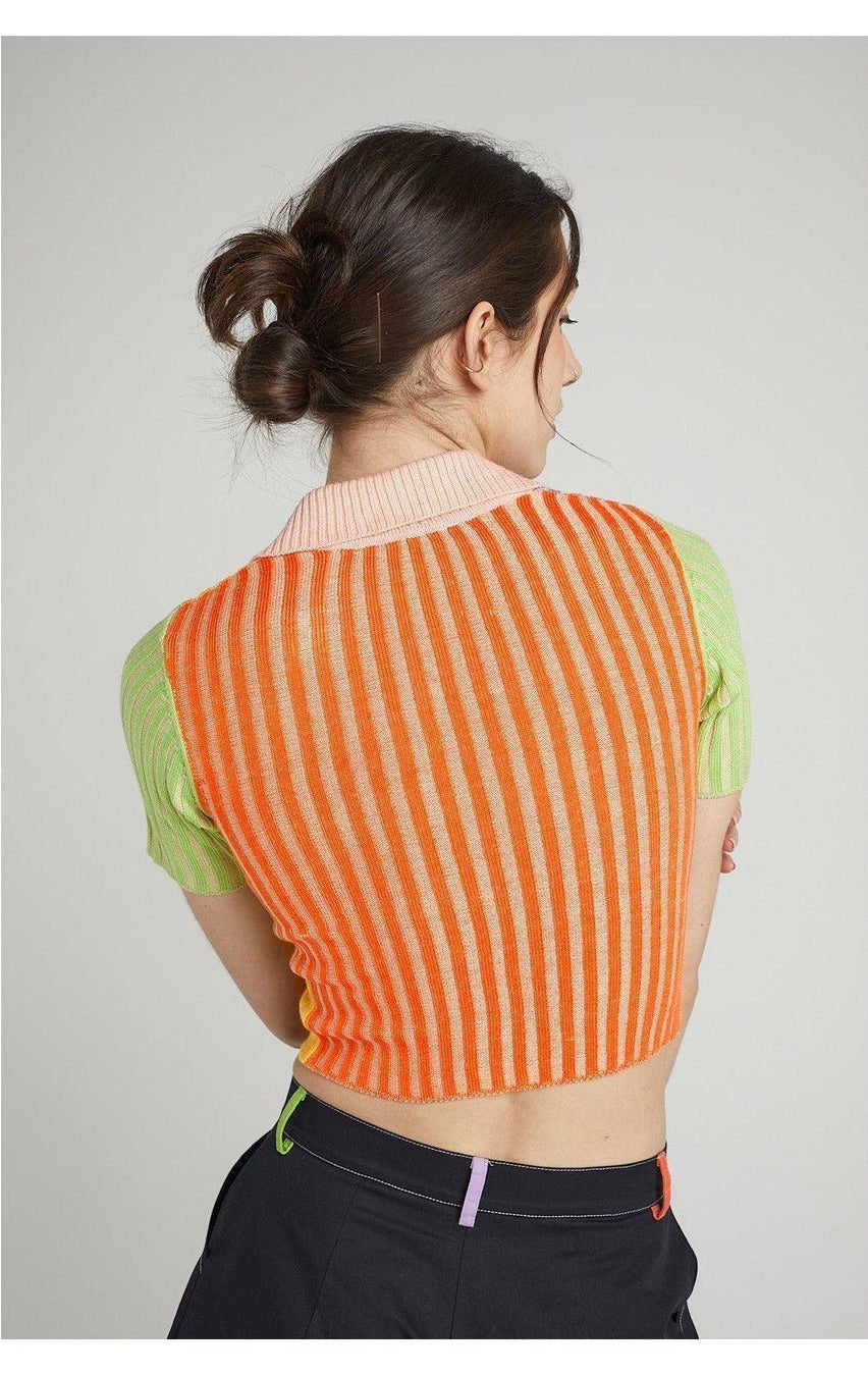 The Ragged Priest Shine Knit Top as seen on Chloe Meadows Knit Jumper by The Ragged Priest as seen on celebrities