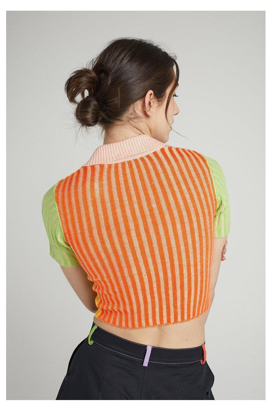 The Ragged Priest Shine Knit Top as seen on Chloe Meadows Knit Jumper by The Ragged Priest as seen on celebrities