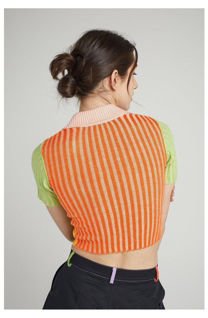 The Ragged Priest Shine Knit Top as seen on Chloe Meadows Knit Jumper by The Ragged Priest as seen on celebrities