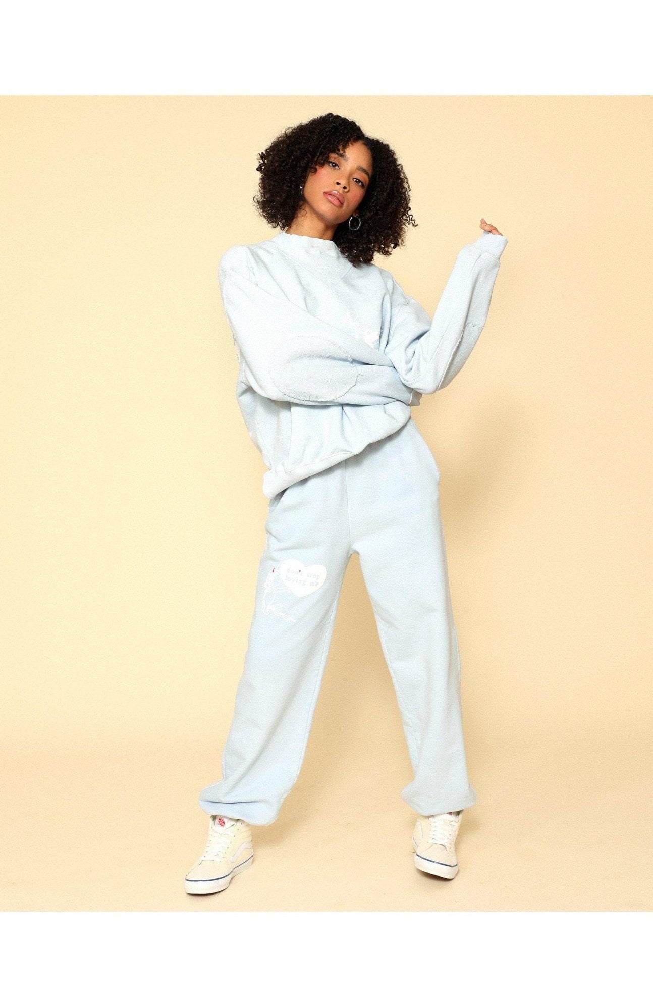 Shop Boys Lie Boys Lie Dont Stop Loving Me Sweatpants Sweatpants for women – premium loungewear and festival fashion at Spoiled Brat