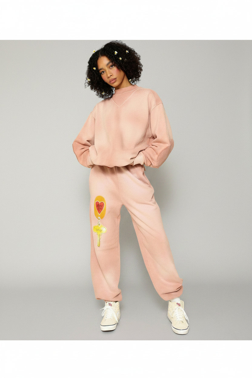 Shop Boys Lie Boys Lie Key To My Heart Sweatpants Sweatpants for women – premium loungewear and festival fashion at Spoiled Brat