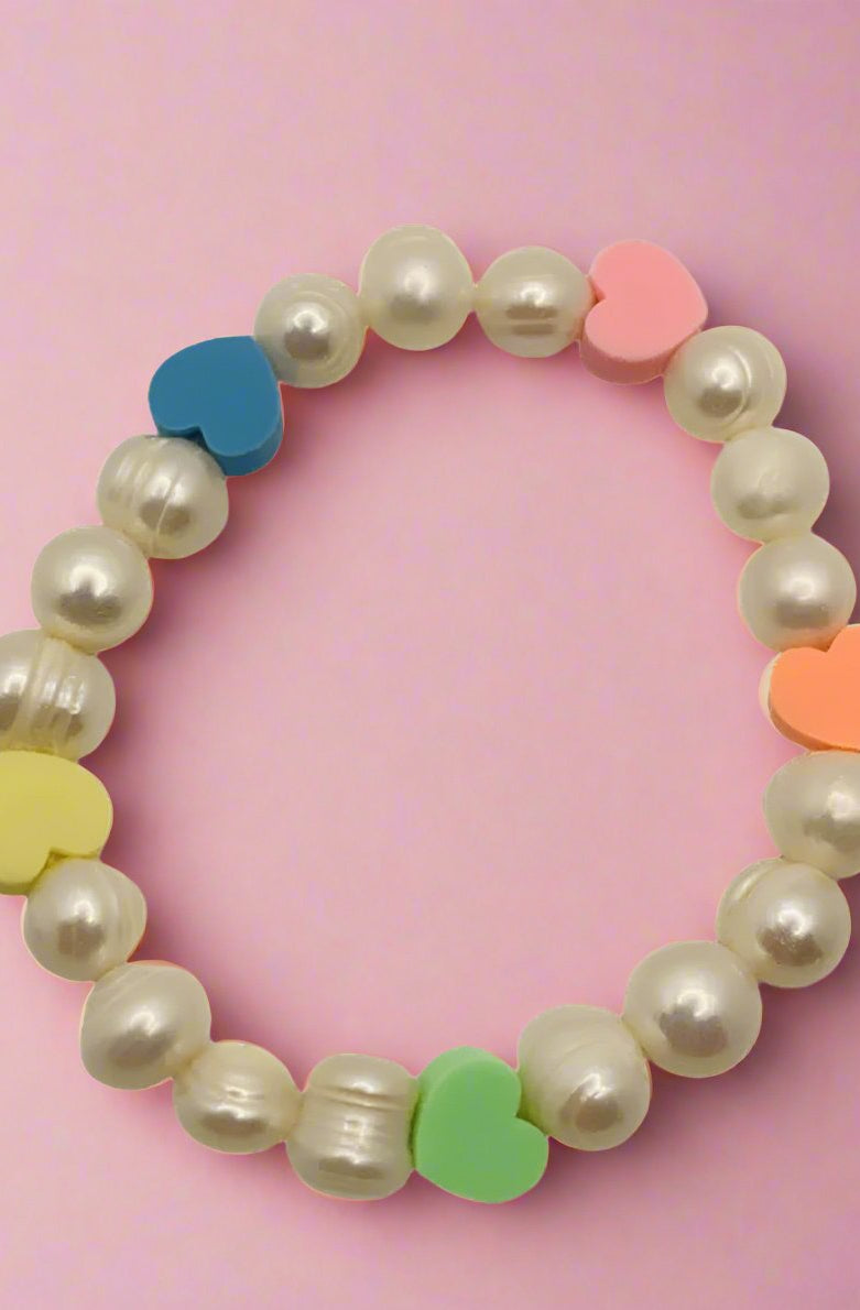 Shop Bracha Bracha Heart Coloured Bracelet Bracelet Bracelet for women – premium loungewear and festival fashion at Spoiled Brat