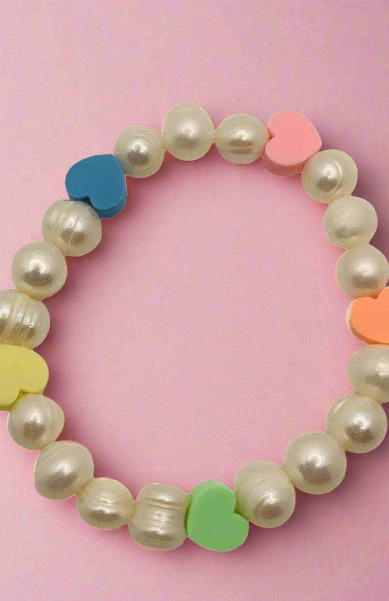 Shop Bracha Bracha Heart Coloured Bracelet Bracelet Bracelet for women – premium loungewear and festival fashion at Spoiled Brat