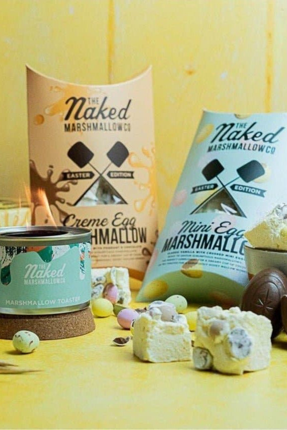 Shop Naked Marshmallow EASTER Gourmet Marshmallow Toasting Gift Set Gifts for women – premium loungewear and festival fashion at Spoiled Brat