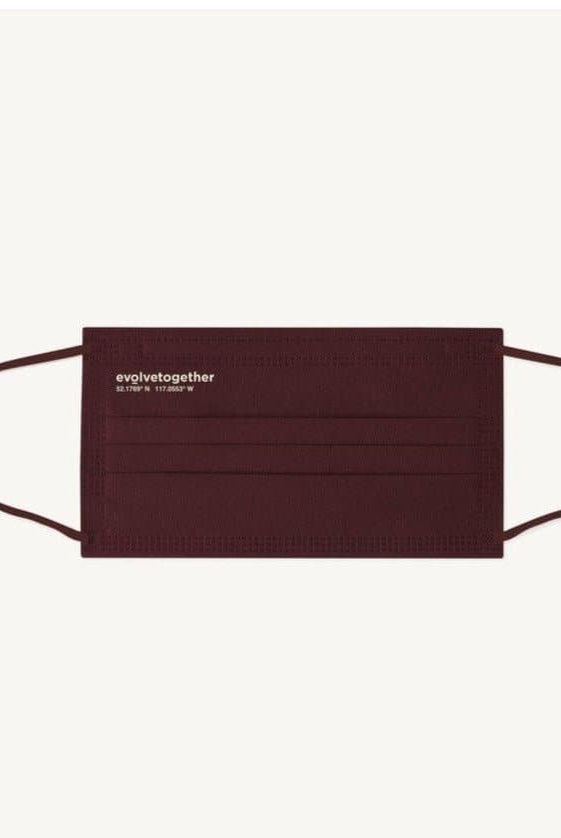 Shop Evolve Together Evolve Together 7 Day Alberta Burgundy Face Masks Face Mask for women – premium loungewear and festival fashion at Spoiled Brat