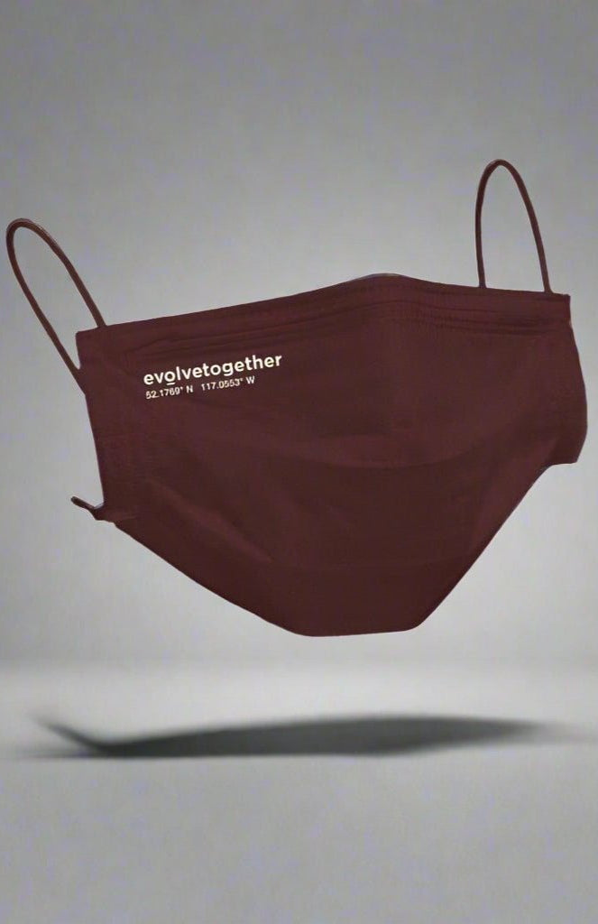 Shop Evolve Together Evolve Together 7 Day Alberta Burgundy Face Masks Face Mask for women – premium loungewear and festival fashion at Spoiled Brat
