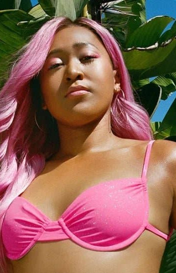 Shop Frankies Bikinis Frankies Bikinis Maggie Underwire Glitter Bikini Top in Cosmos Bikini Top for women – premium loungewear and festival fashion at Spoiled Brat