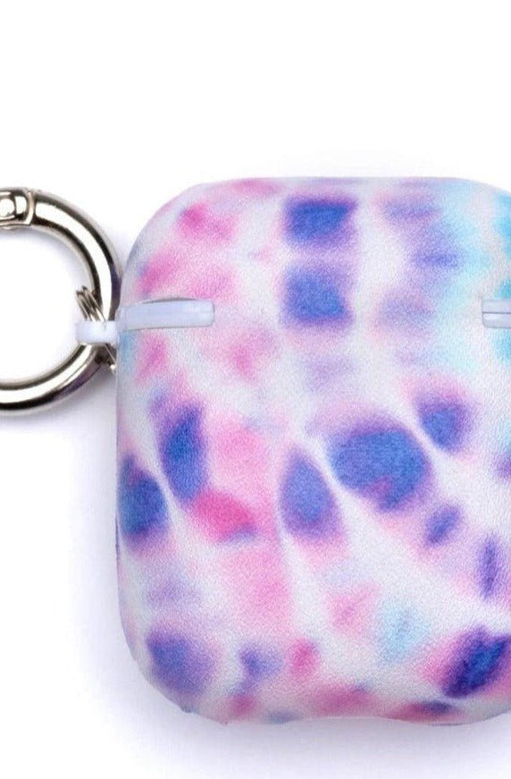 Shop Ivory Ella Ivory Ella Pastel Ripple Airpod Case Tech Accessories for women – premium loungewear and festival fashion at Spoiled Brat