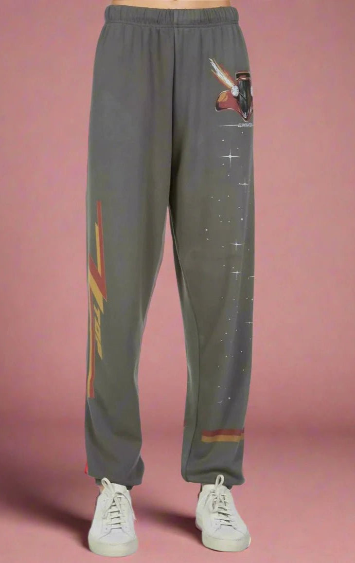 Shop Lauren Moshi Lauren Moshi Tanzy ZZ Top Eliminator Joggers Jogging Pants for women – premium loungewear and festival fashion at Spoiled Brat