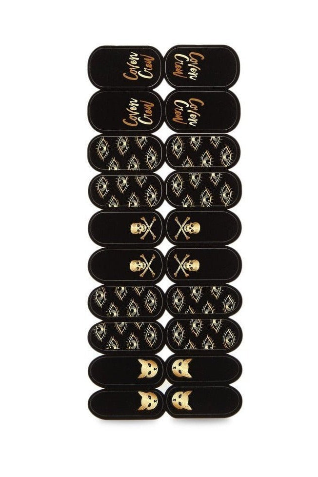 Shop Mad Beauty Mad Beauty x Disney Hocus Pocus Heat 2 X Nail Stickers Nail Polish for women – premium loungewear and festival fashion at Spoiled Brat