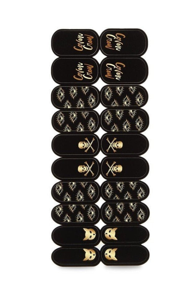 Shop Mad Beauty Mad Beauty x Disney Hocus Pocus Heat 2 X Nail Stickers Nail Polish for women – premium loungewear and festival fashion at Spoiled Brat