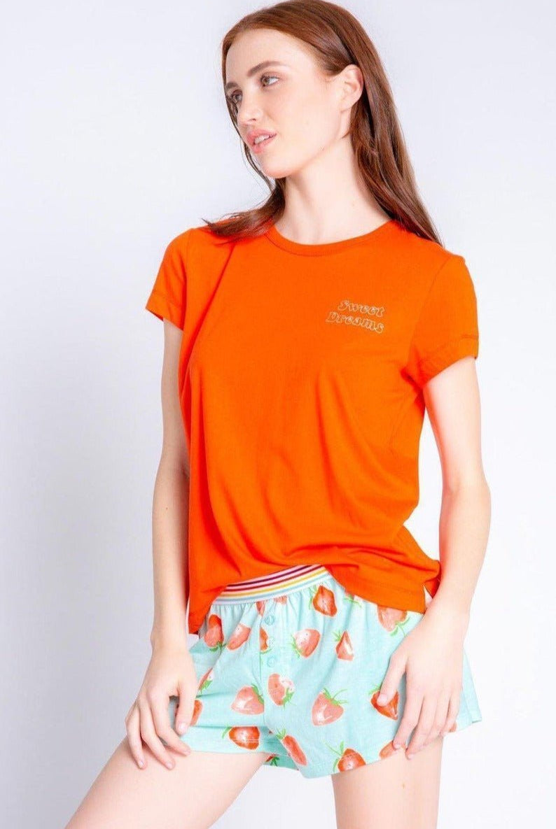 Shop PJ Salvage PJ Salvage Sweet Dreams Playful Print T-Shirt T-Shirt for women – premium loungewear and festival fashion at Spoiled Brat