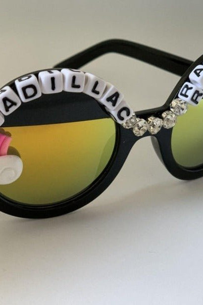 Shop Rad and Refined Rad & Refined Cadillac & Rainbows Statement Sunglasses Sunglasses for women – premium loungewear and festival fashion at Spoiled Brat