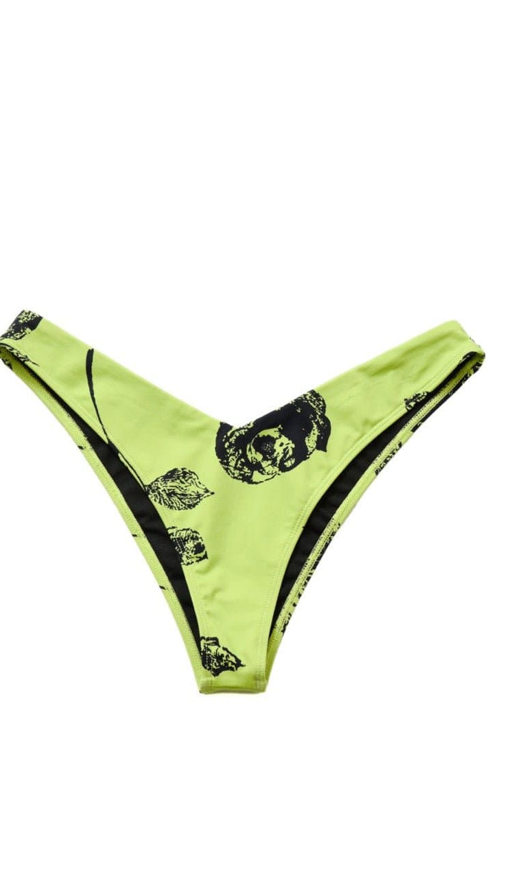 Bitching & Junkfood ZENDAYA Bikini Bottom Neon Rose Bikini Bottoms by Bitching & Junkfood as seen on celebrities