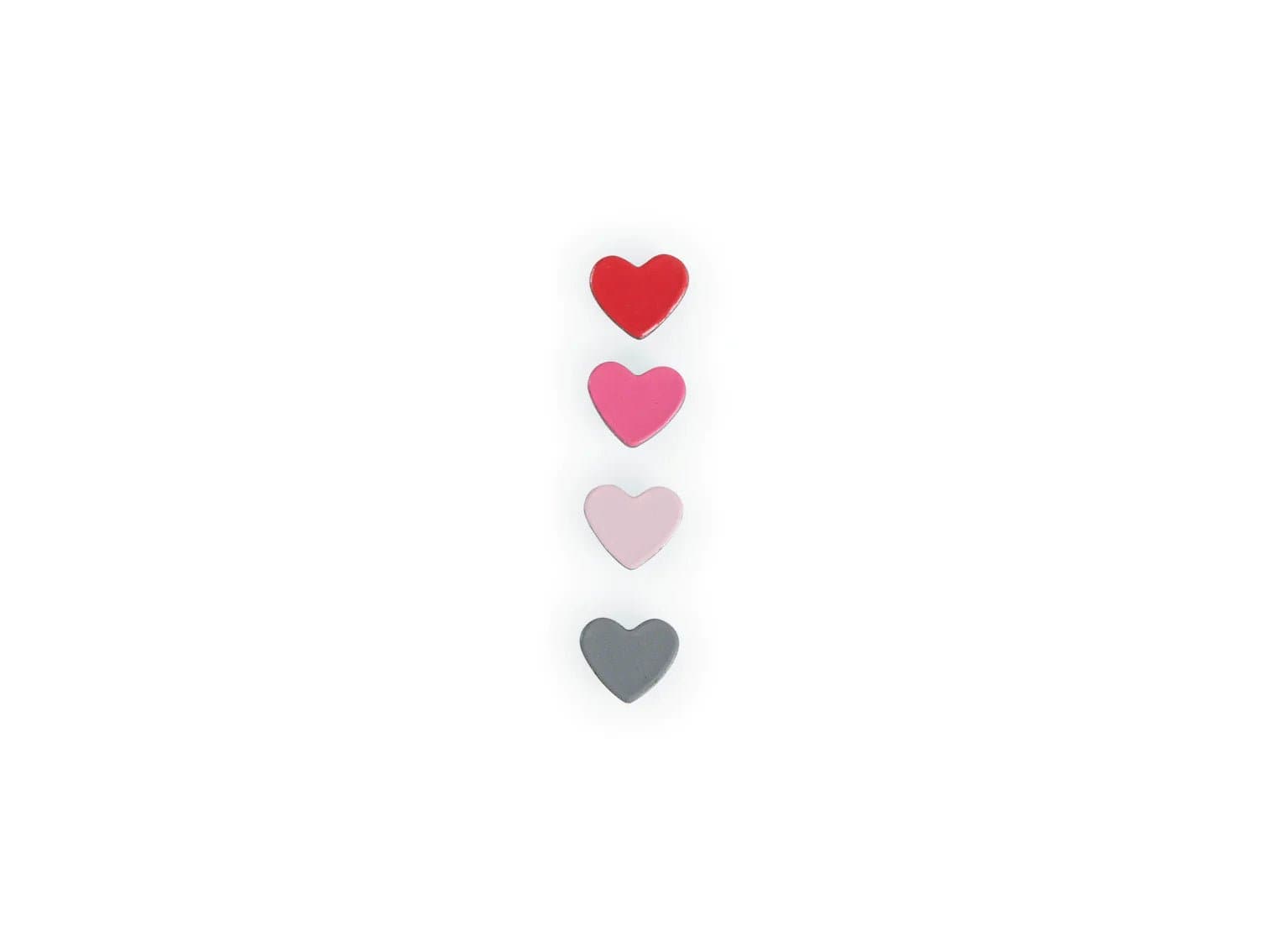 Bitten Design Heart Confetti Magnets - set of 40 Gifts by Bitten as seen on celebrities