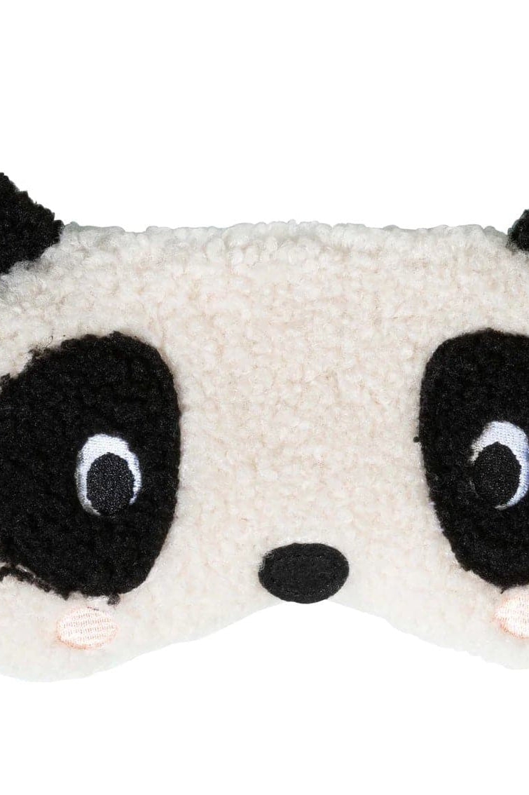 Bitten Design Heatable Panda Face Mask Face Mask by Bitten as seen on celebrities