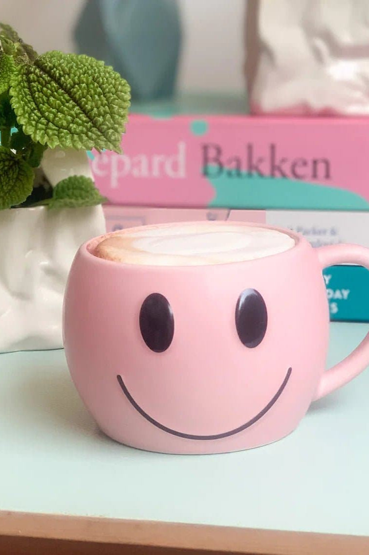 Bitten Happy Sad Mood Mug by Bitten – Mug – Pink | Spoiled Brat UK