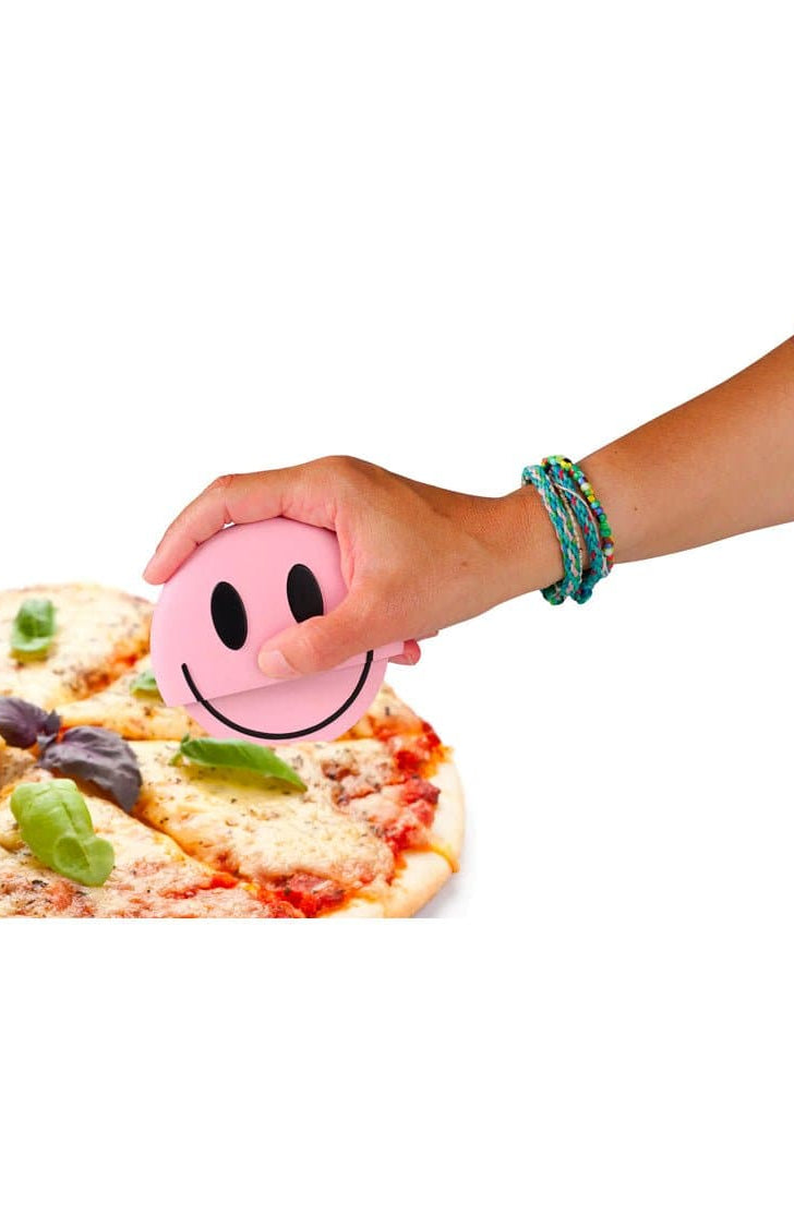 Bitten Happy Sad Mood Pizza Cutter Mug by Bitten as seen on celebrities