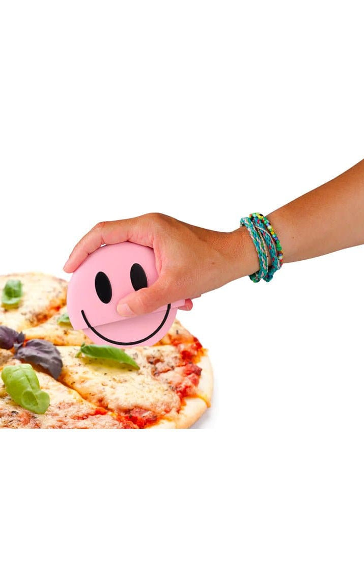 Bitten Happy Sad Mood Pizza Cutter Mug by Bitten as seen on celebrities