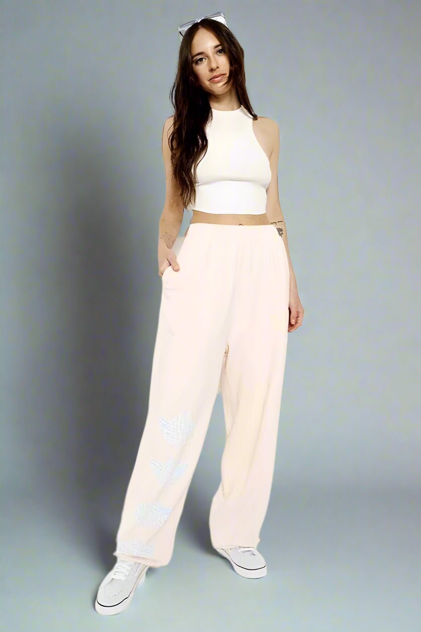 Boys Lie Pink Hopeless Romantic Sweatpants by Boys Lie – Sweatpants – S | Spoiled Brat UK