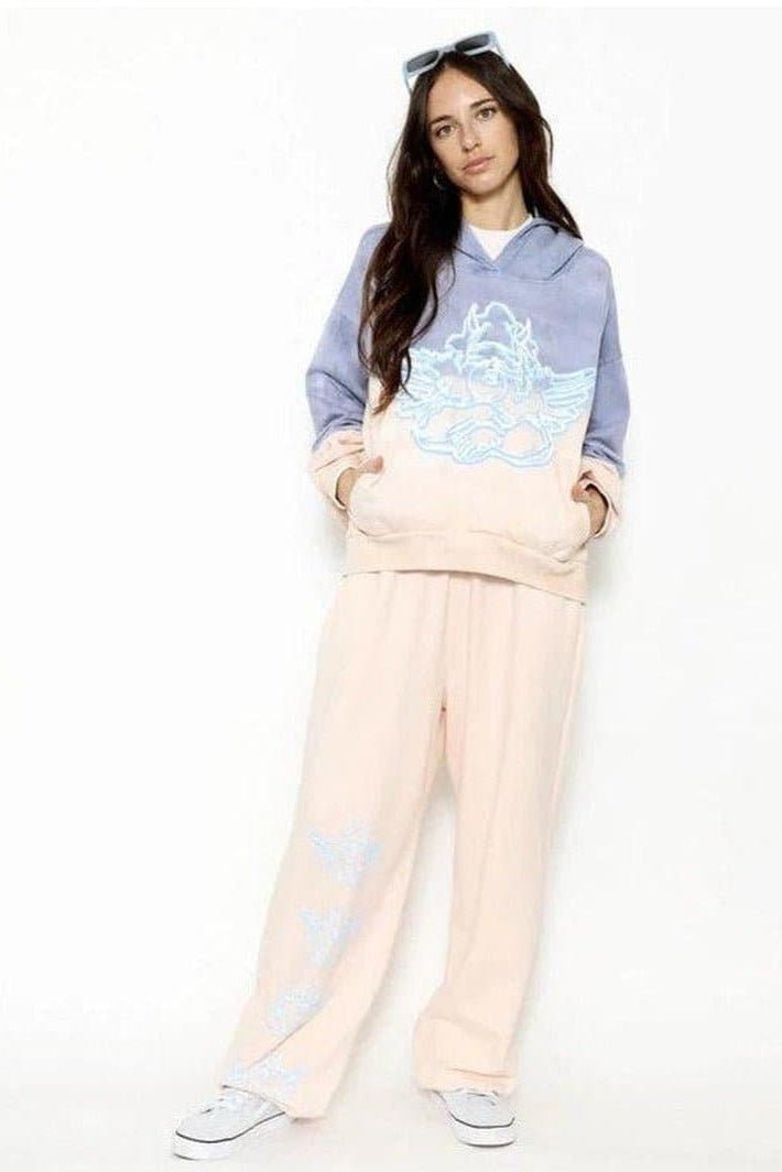 Shop Boys Lie Boys Lie Pink Hopeless Romantic Sweatpants Sweatpants for women – premium loungewear and festival fashion at Spoiled Brat