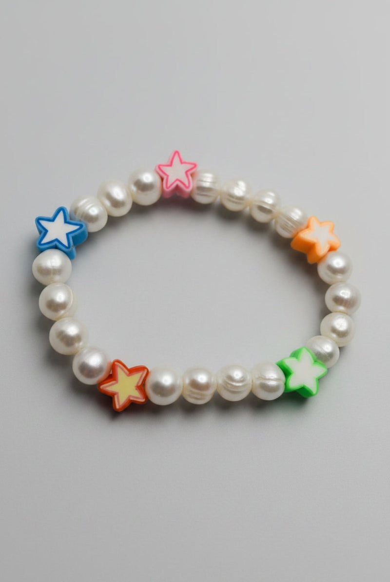 Shop Bracha Bracha All Fun Star Pearl Bracelet Bracelet for women – premium loungewear and festival fashion at Spoiled Brat
