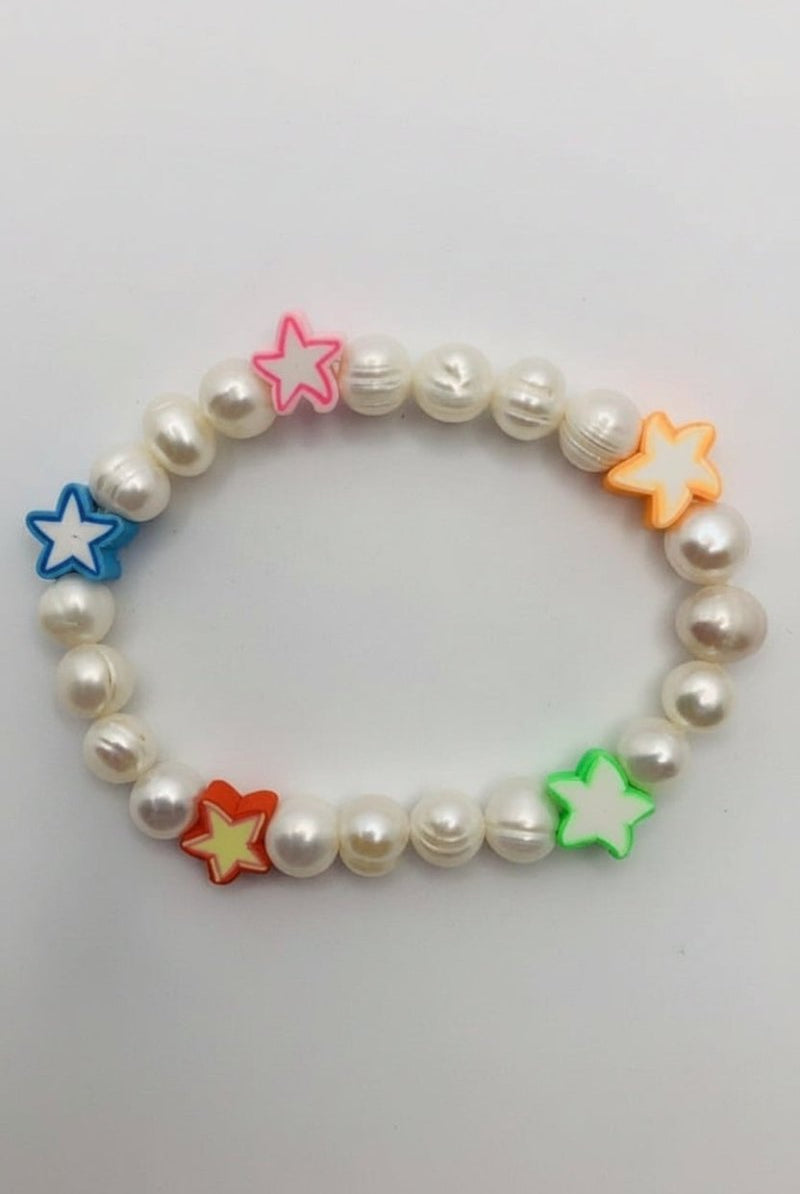 Shop Bracha Bracha All Fun Star Pearl Bracelet Bracelet for women – premium loungewear and festival fashion at Spoiled Brat