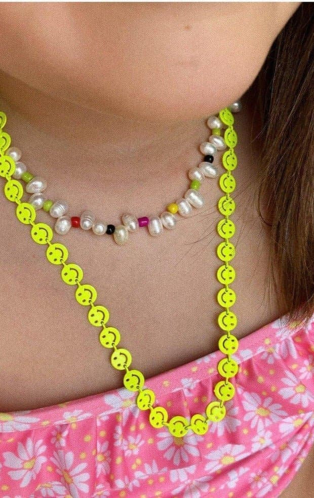 Bracha All Smiles Necklace Necklace by Bracha as seen on celebrities