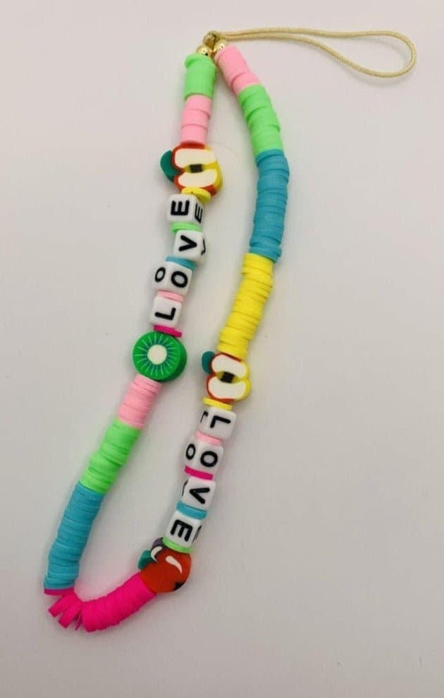 Bracha Fruit Mix Phone Chain Phone Case by Bracha as seen on celebrities