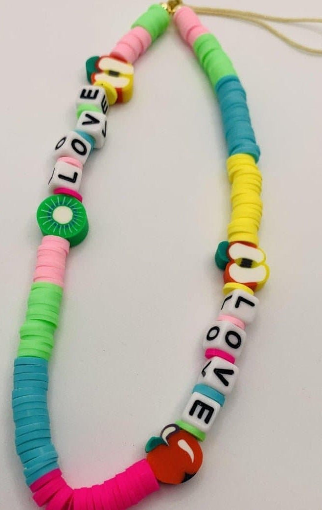 Bracha Fruit Mix Phone Chain Phone Case by Bracha as seen on celebrities